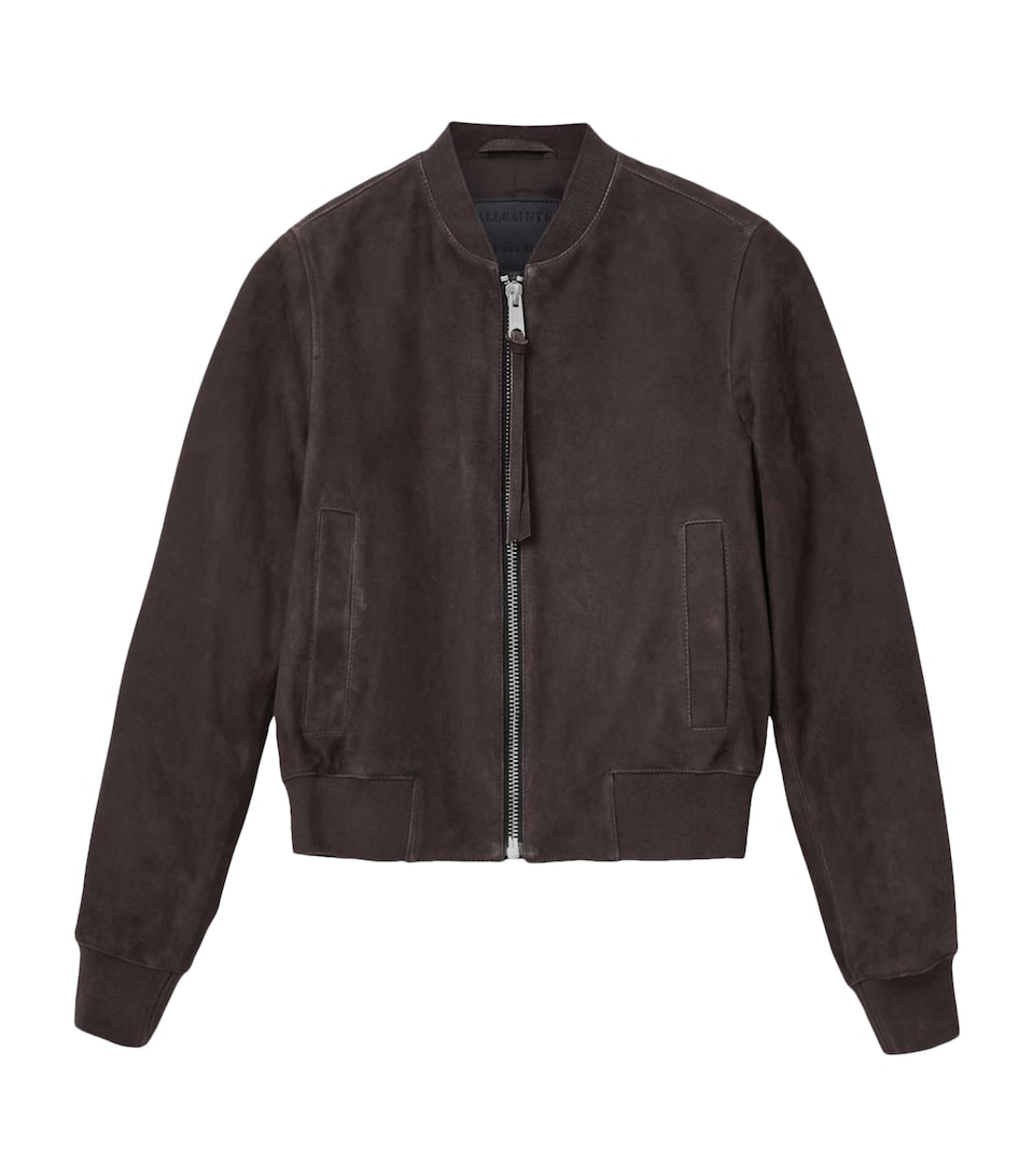 Suede Orten Bomber Jacket