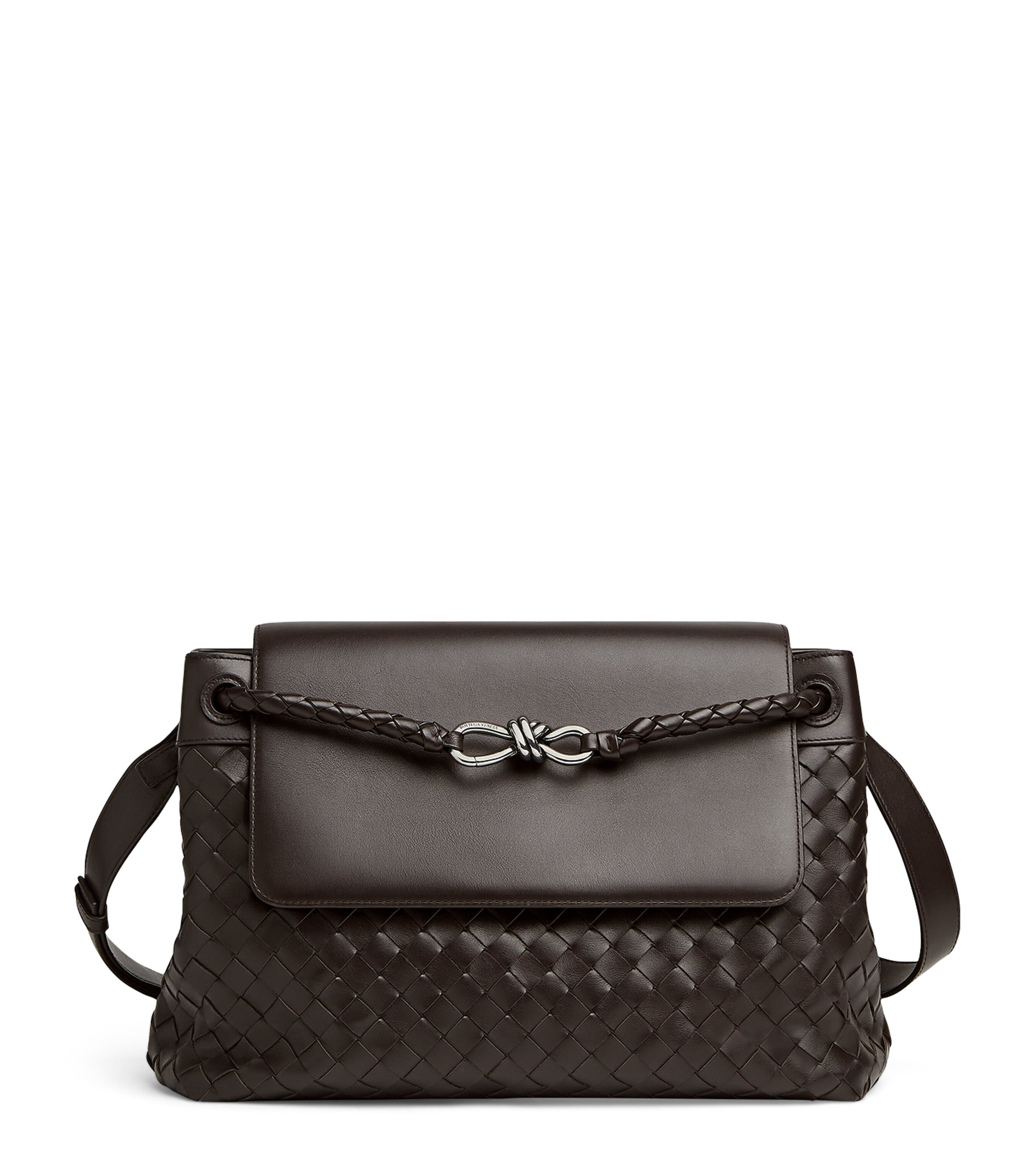 Medium Leather Andiamo Messenger Bag