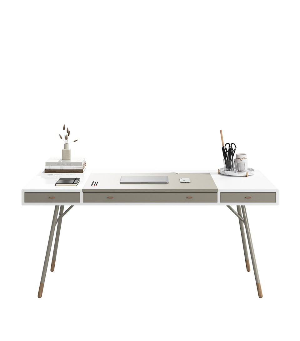 BoConcept Cupertino Desk Matt Ash Grey