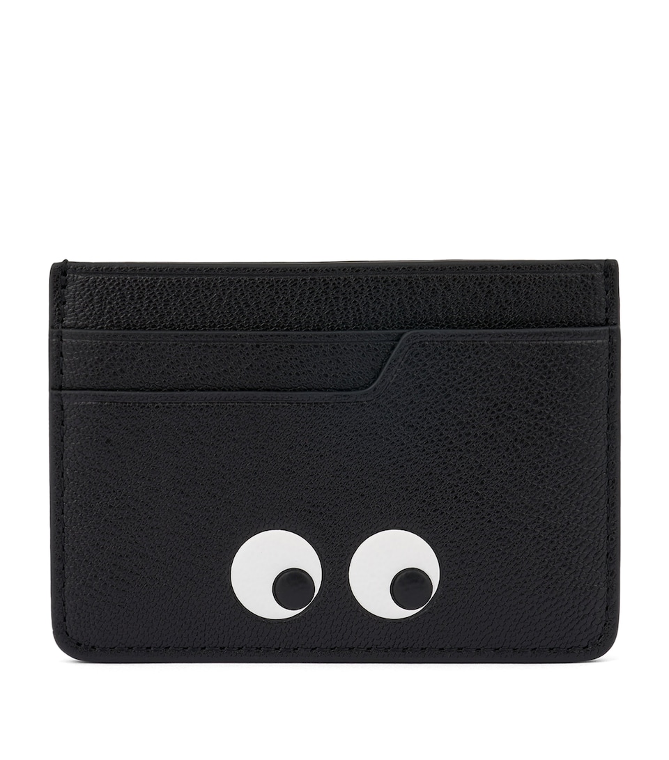 Leather Eyes Card Holder