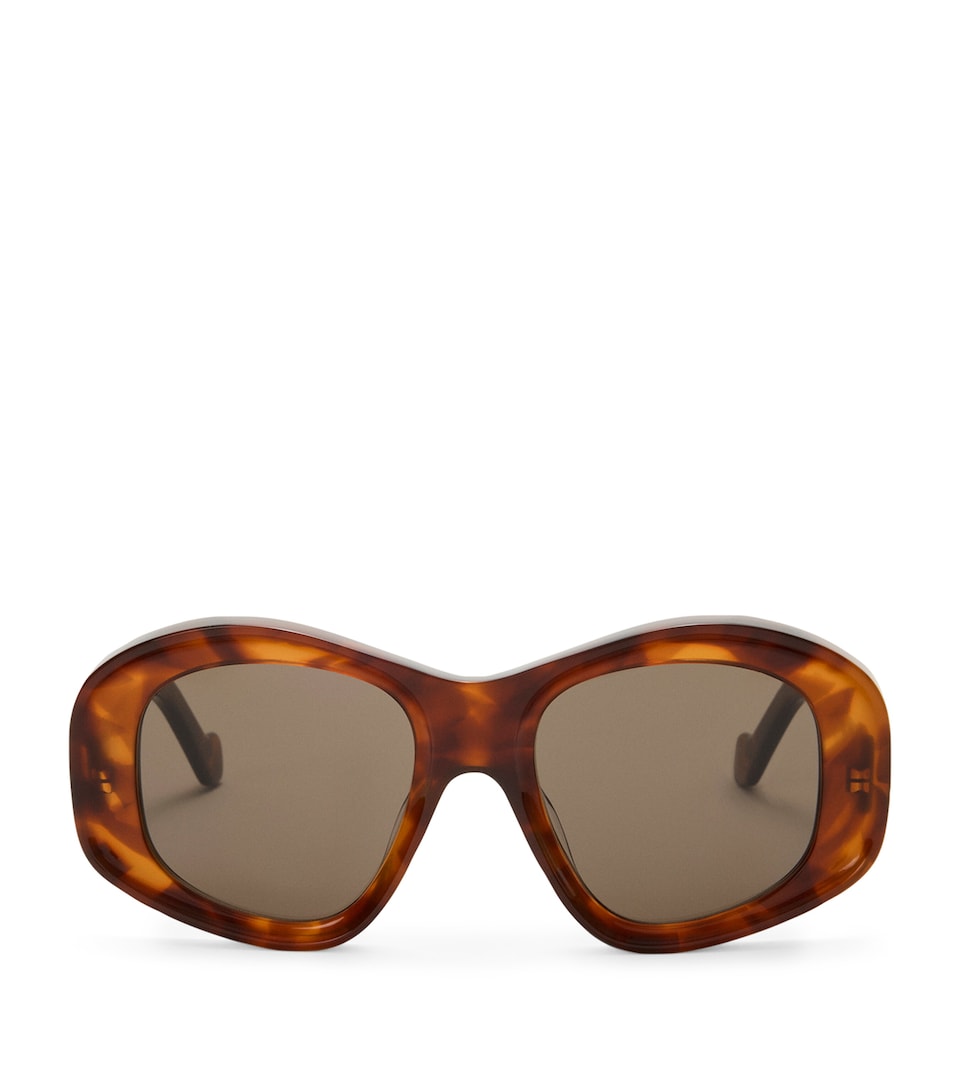 Bevelled Pentagon Sunglasses