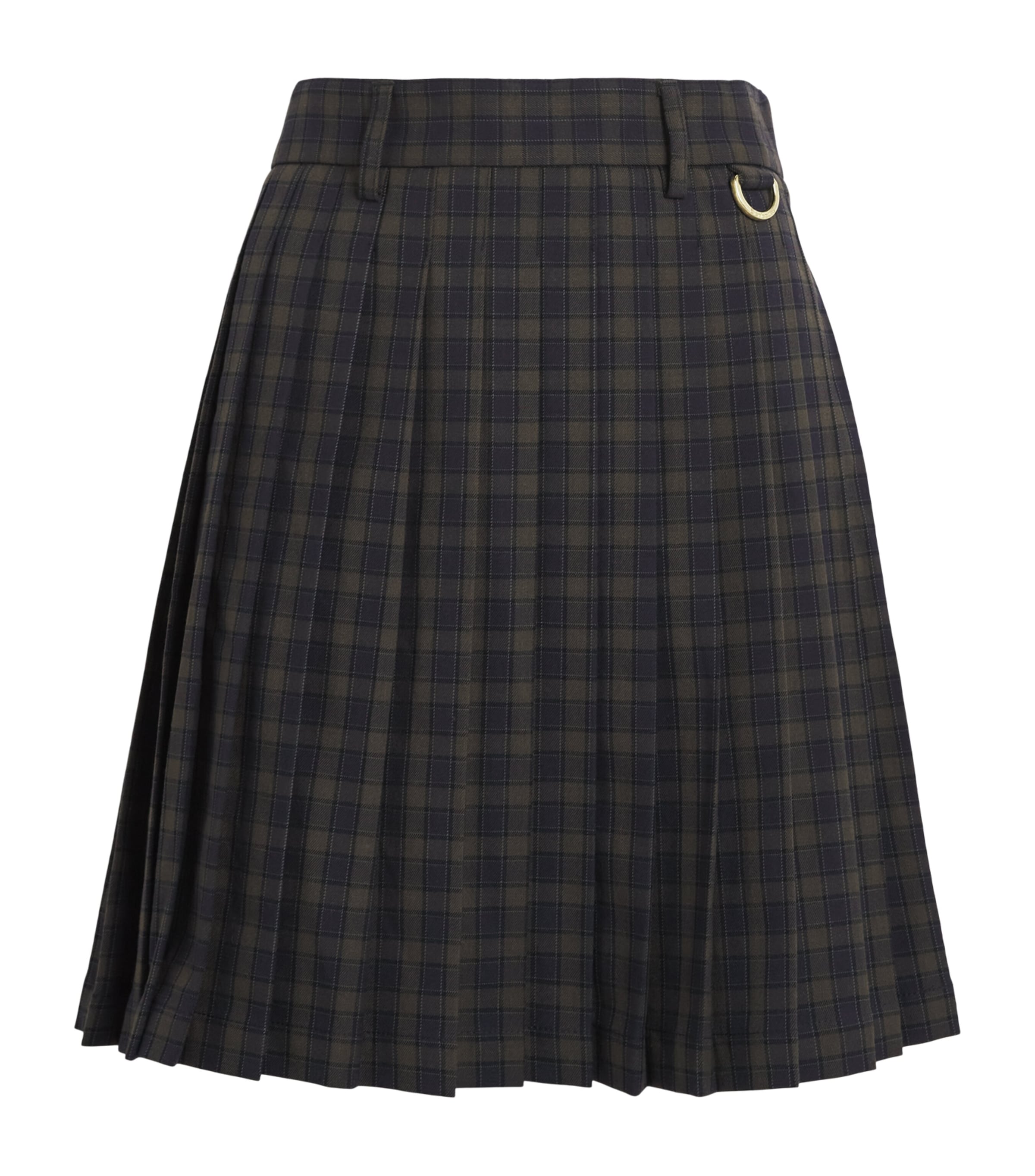 Barbour Womens Tartan Carville Mini Skirt Shdw Clssc Tartan