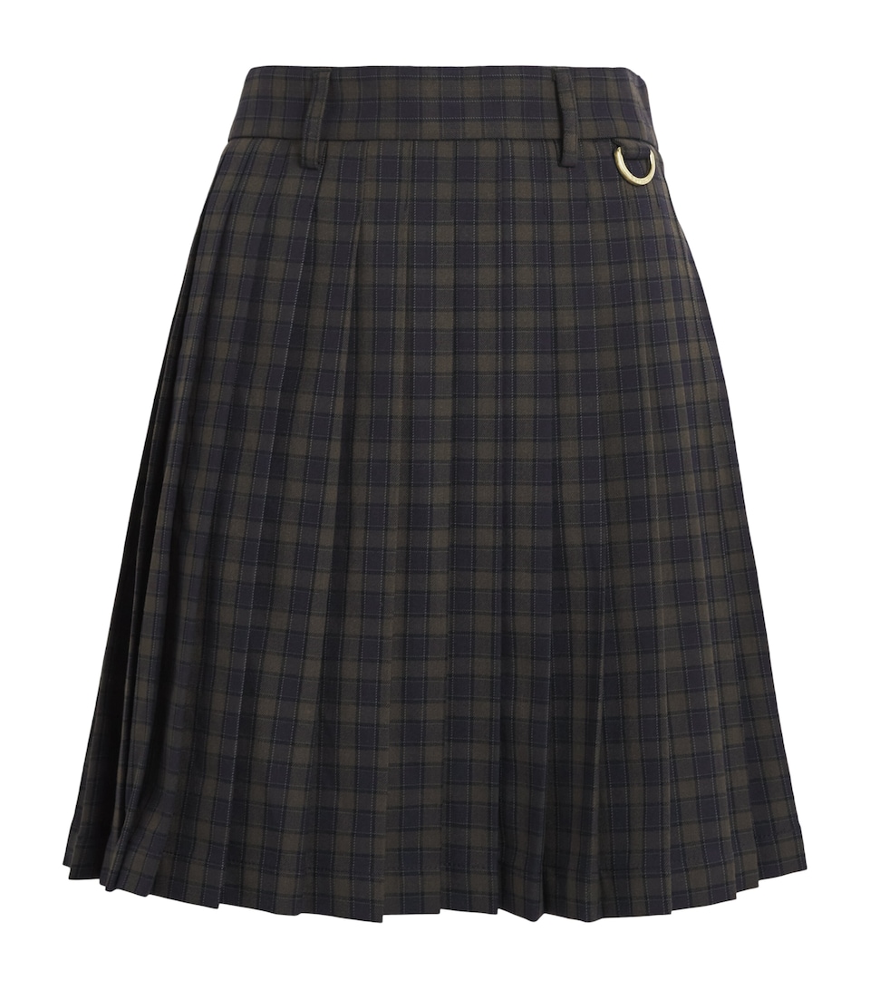 Barbour Womens Tartan Carville Mini Skirt Shdw Clssc Tartan