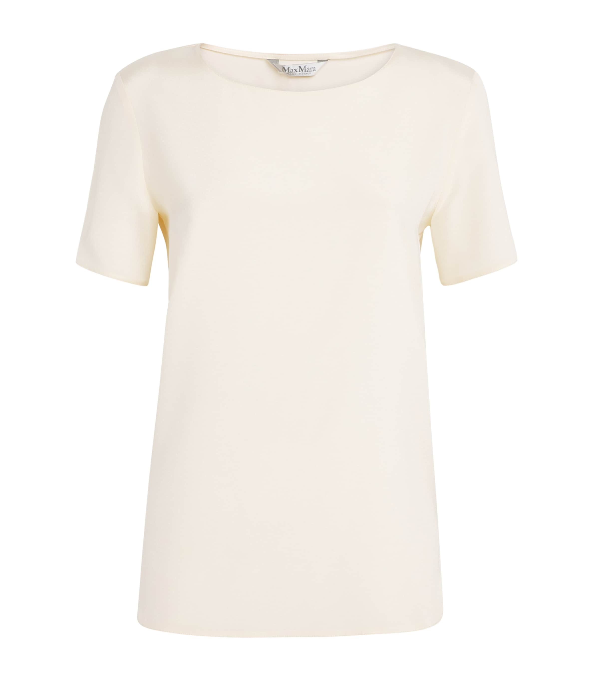 Stretch-Silk T-Shirt