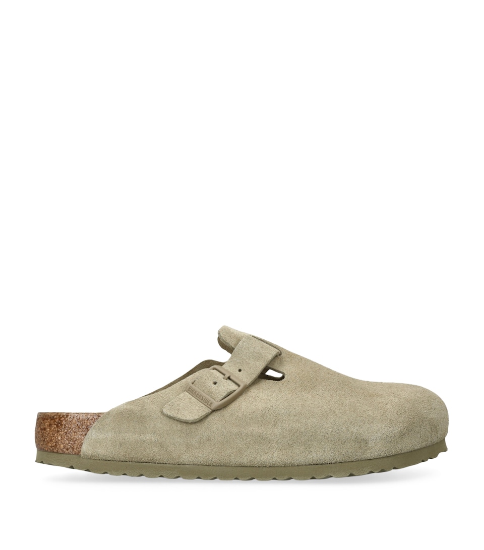 Suede Boston Sandals