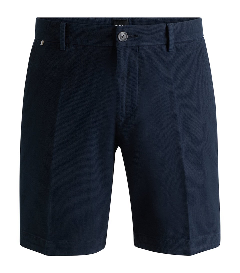 Stretch Cotton Slim-Fit Shorts