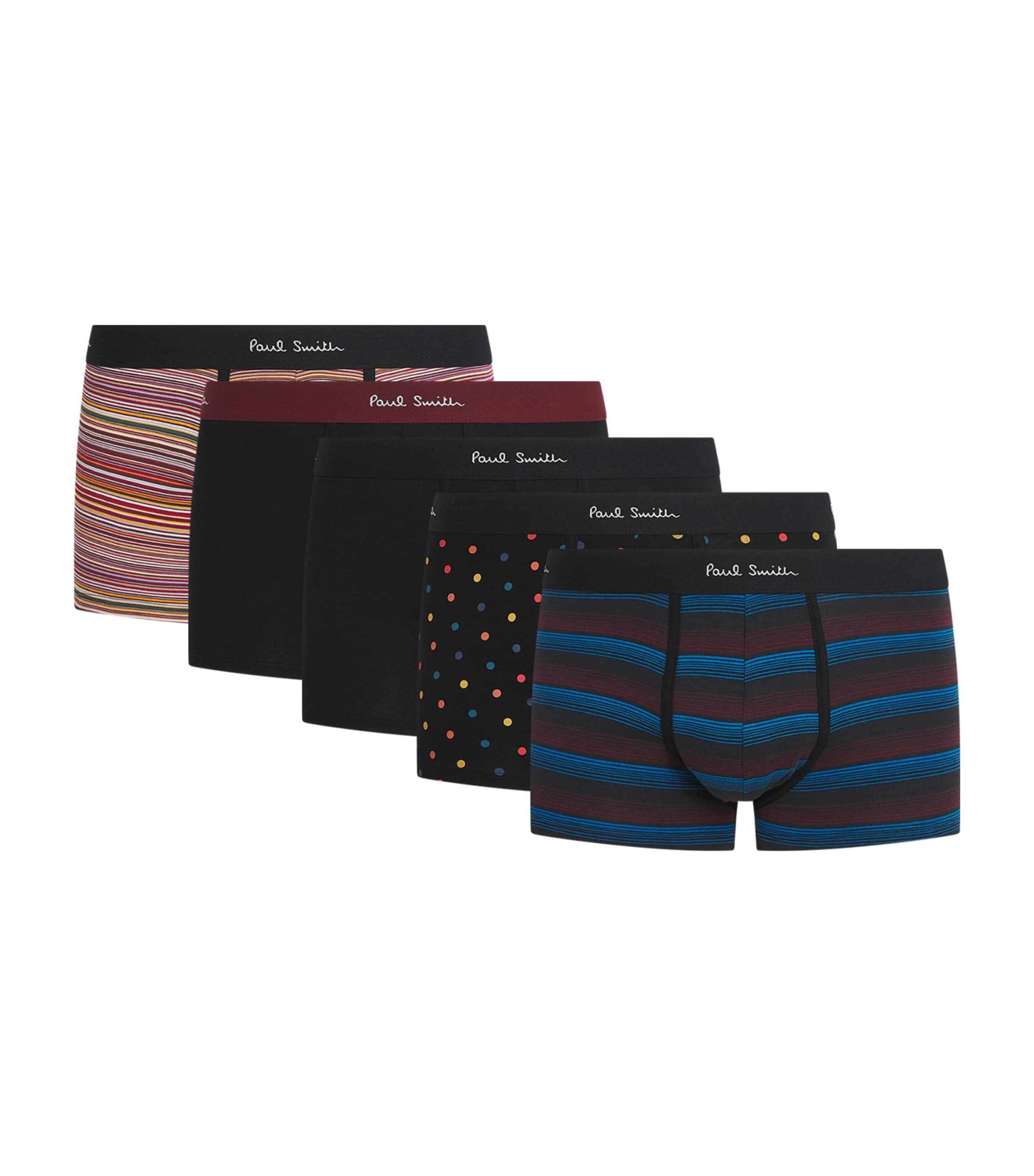 Stretch-Cotton Trunks (Pack of 5)