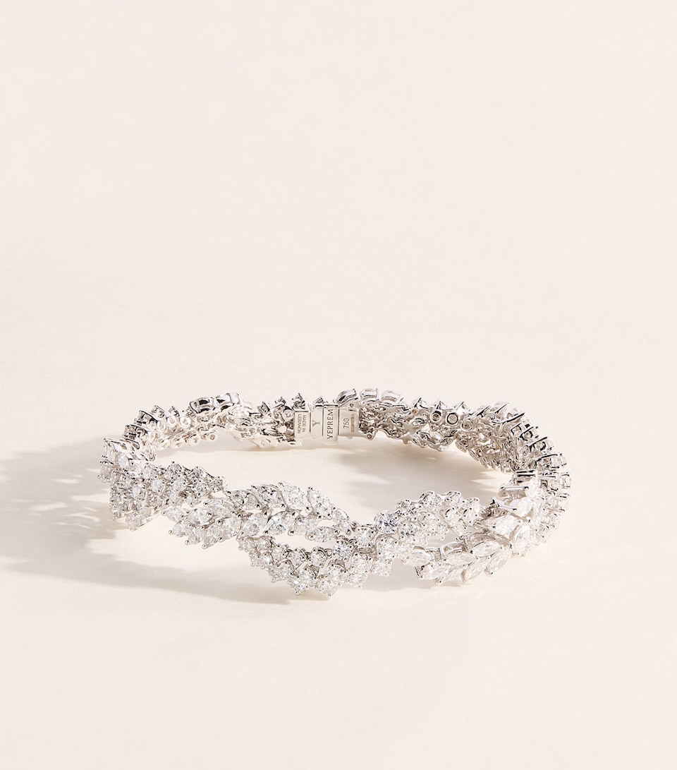Yeprem White Gold and Diamond Y-Couture Bracelet White Gold