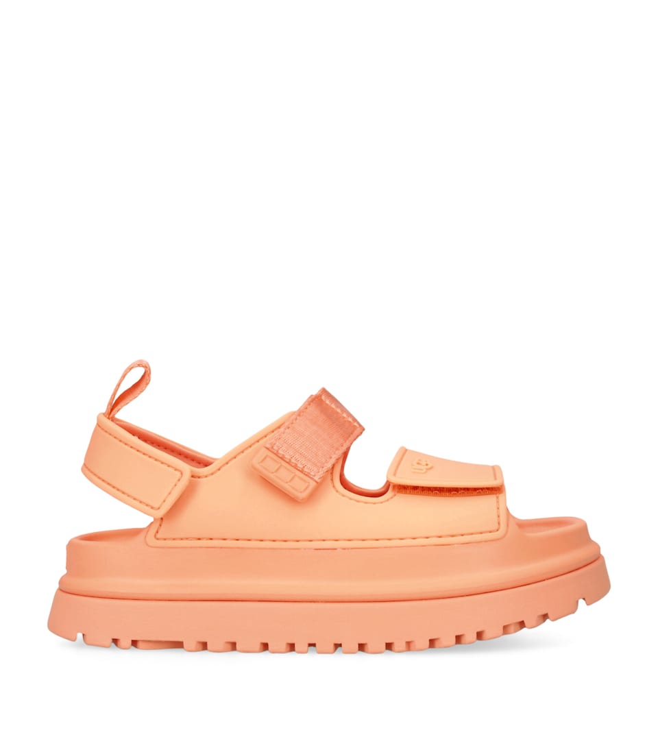 UGG Kids GoldenGlow Velcro Sandals Orange