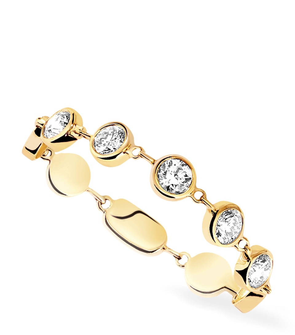 Messika D-Vibes Small Yellow Gold and Diamond Ring (1.70ct) Yellow Gold