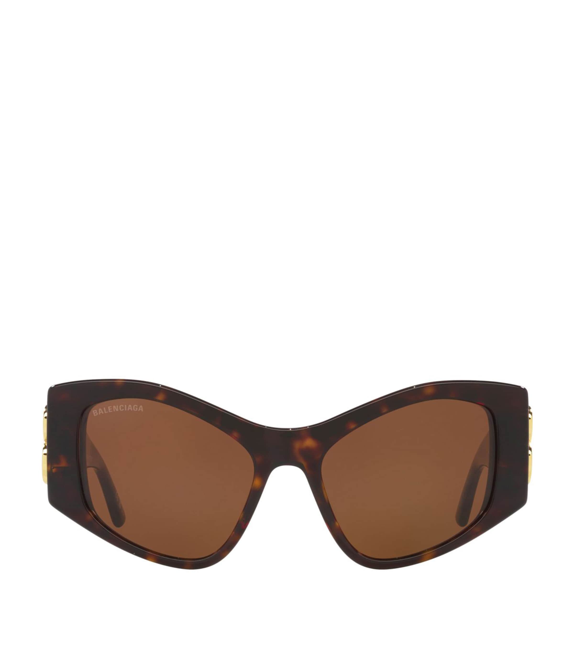サングラス BALENCIAGA BROWN ACETATE SUNGLASSES Amazon.com: Balenciaga Round Oval Sunglasses Havana Black