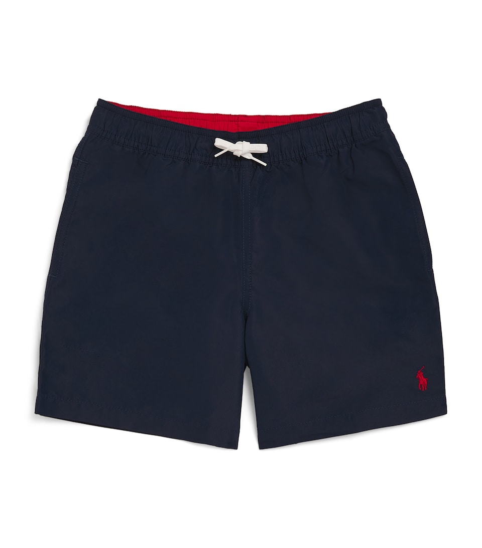 Ralph Lauren Kids Traveller Swim Shorts (6-14 Years) Newport Navy