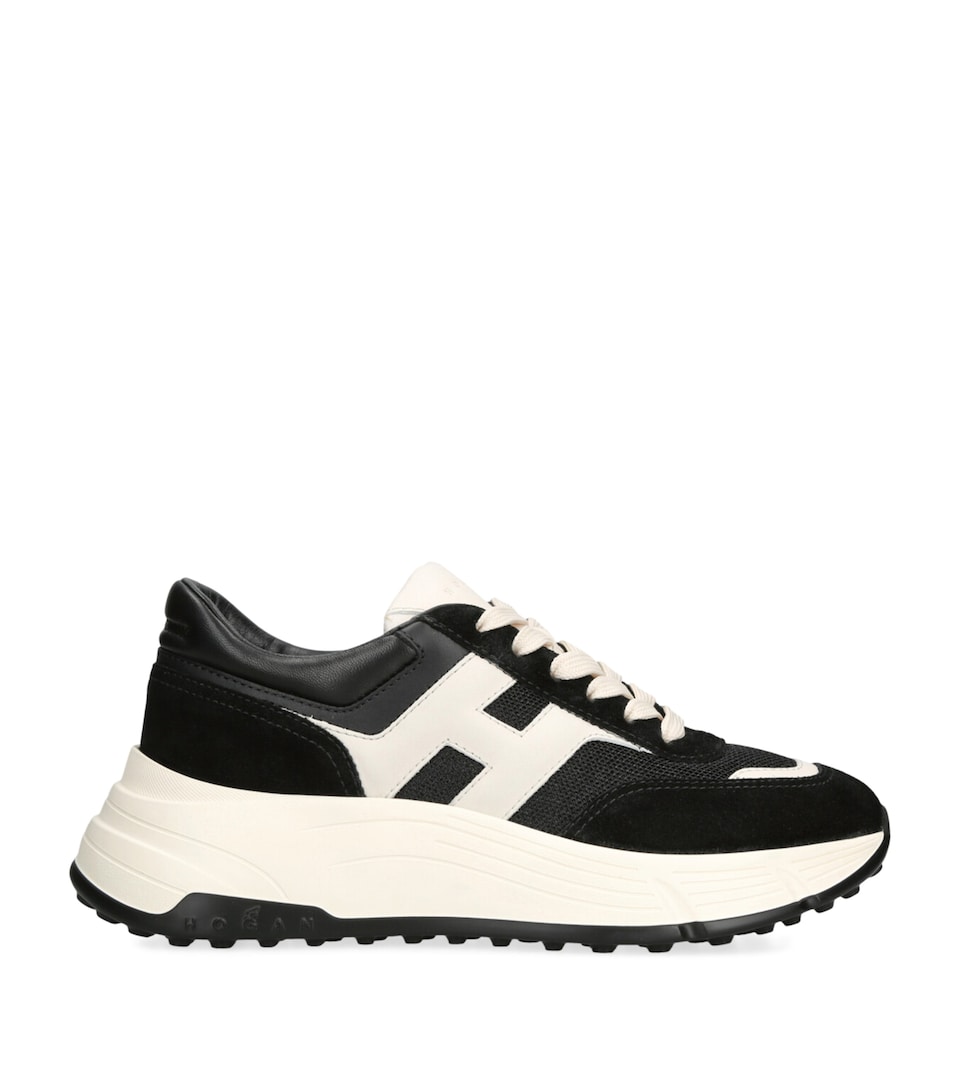 Leather H669 Allacciato Sneakers