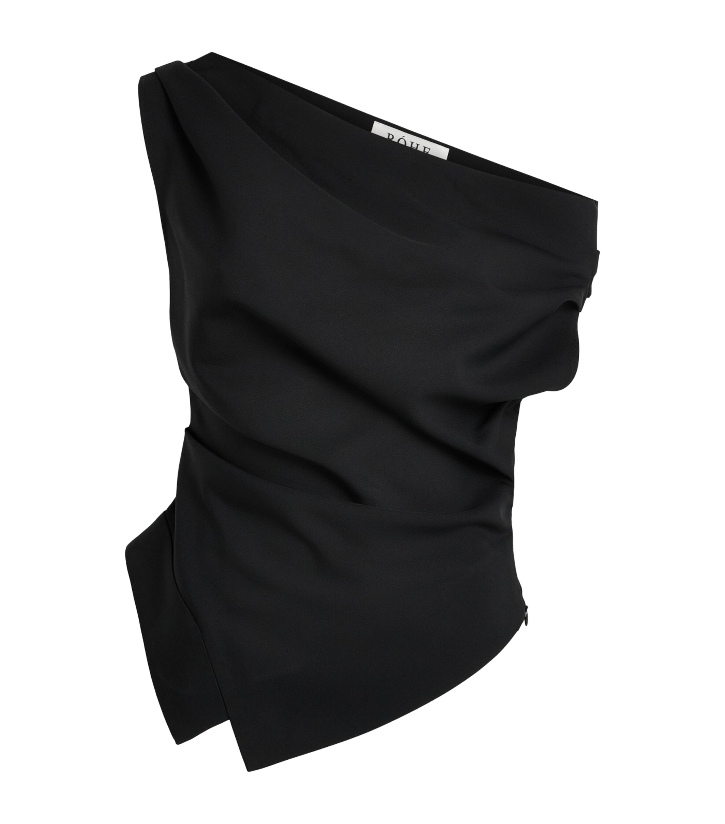Róhe Womens Off Shoulder Top Black