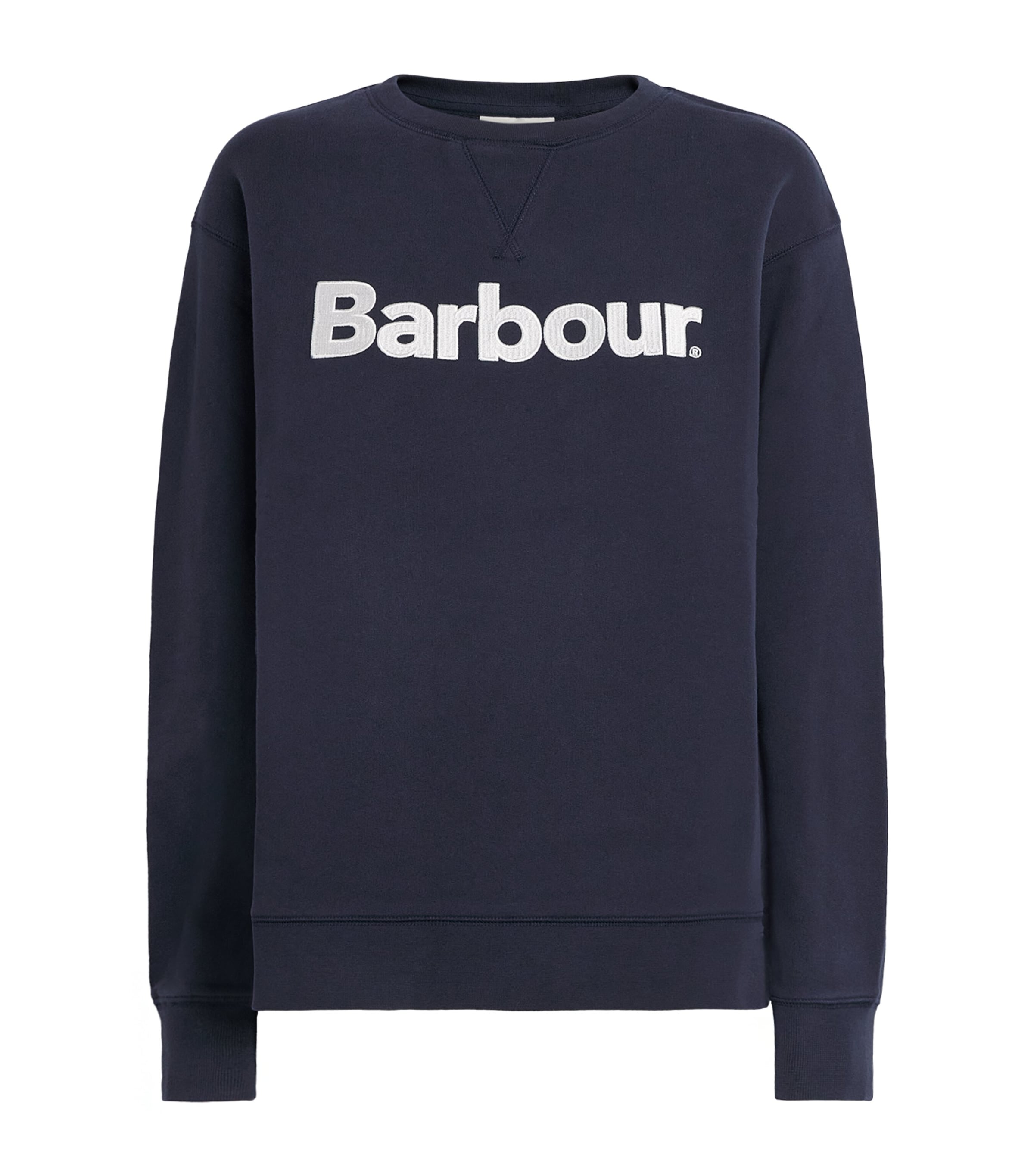 Barbour Cotton Hartland Sweatshirt Dark Navy