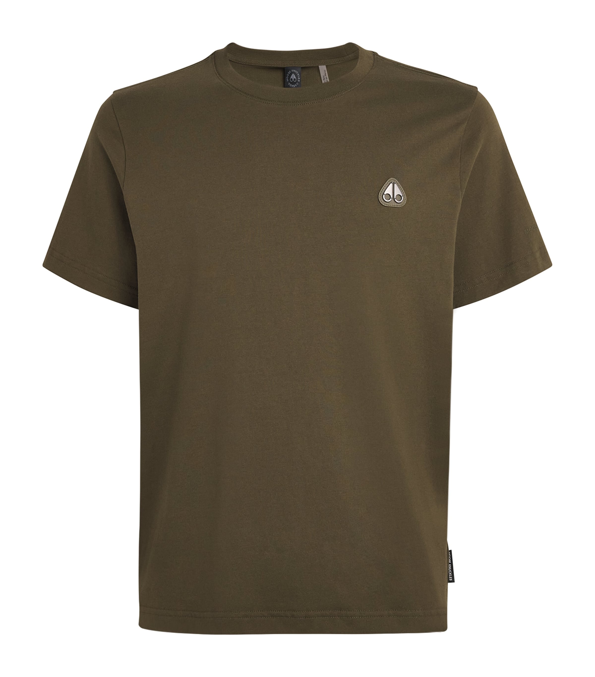 Moose Knuckles Cotton Crescent T-Shirt Combat