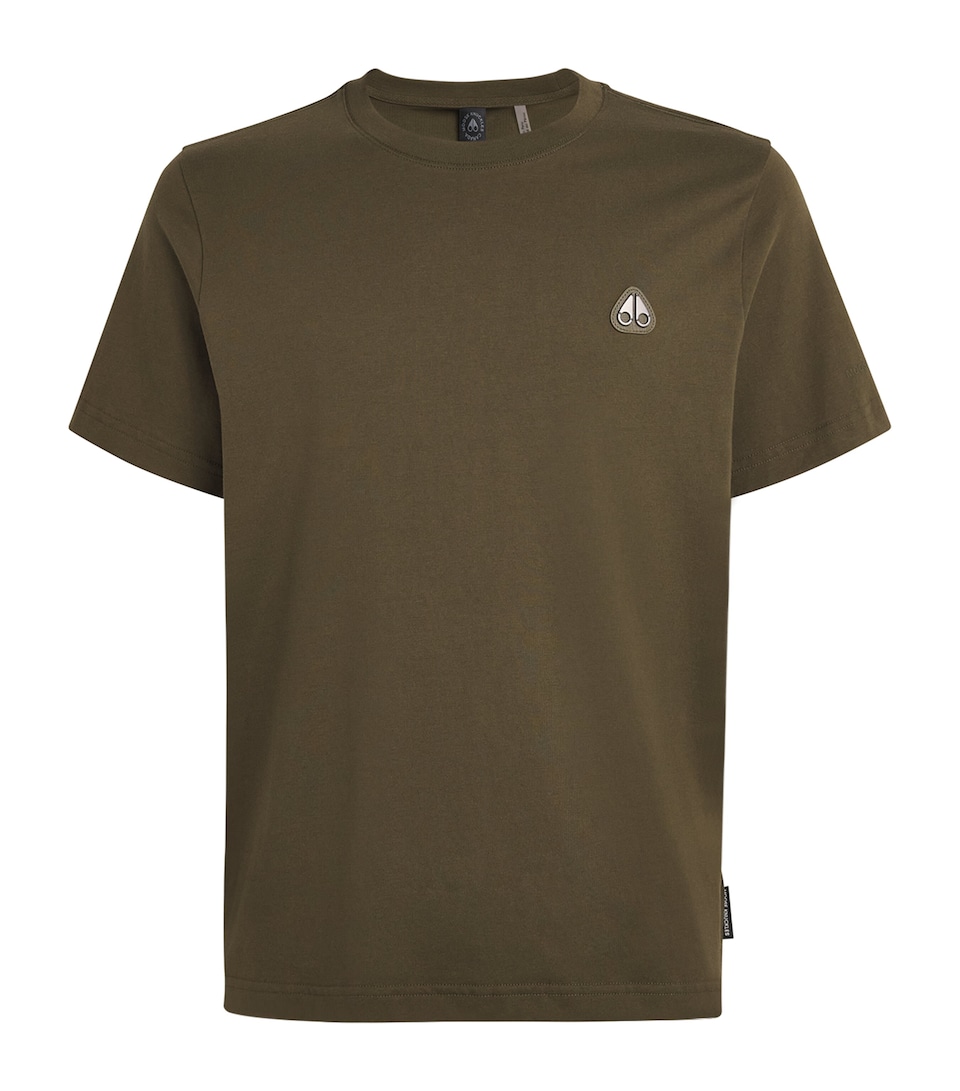 Moose Knuckles Cotton Crescent T-Shirt Combat