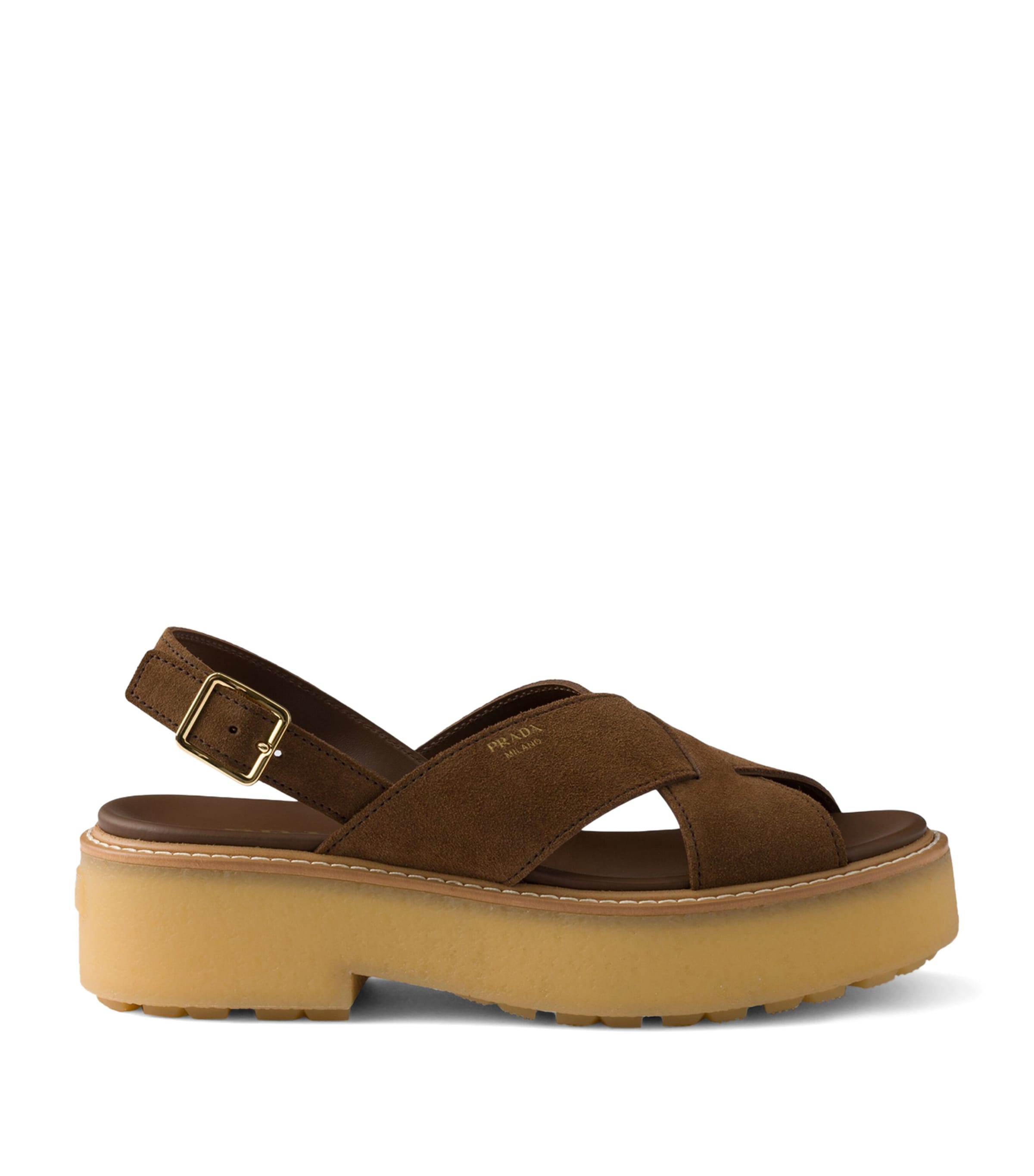 Suede Platform Sandals 55