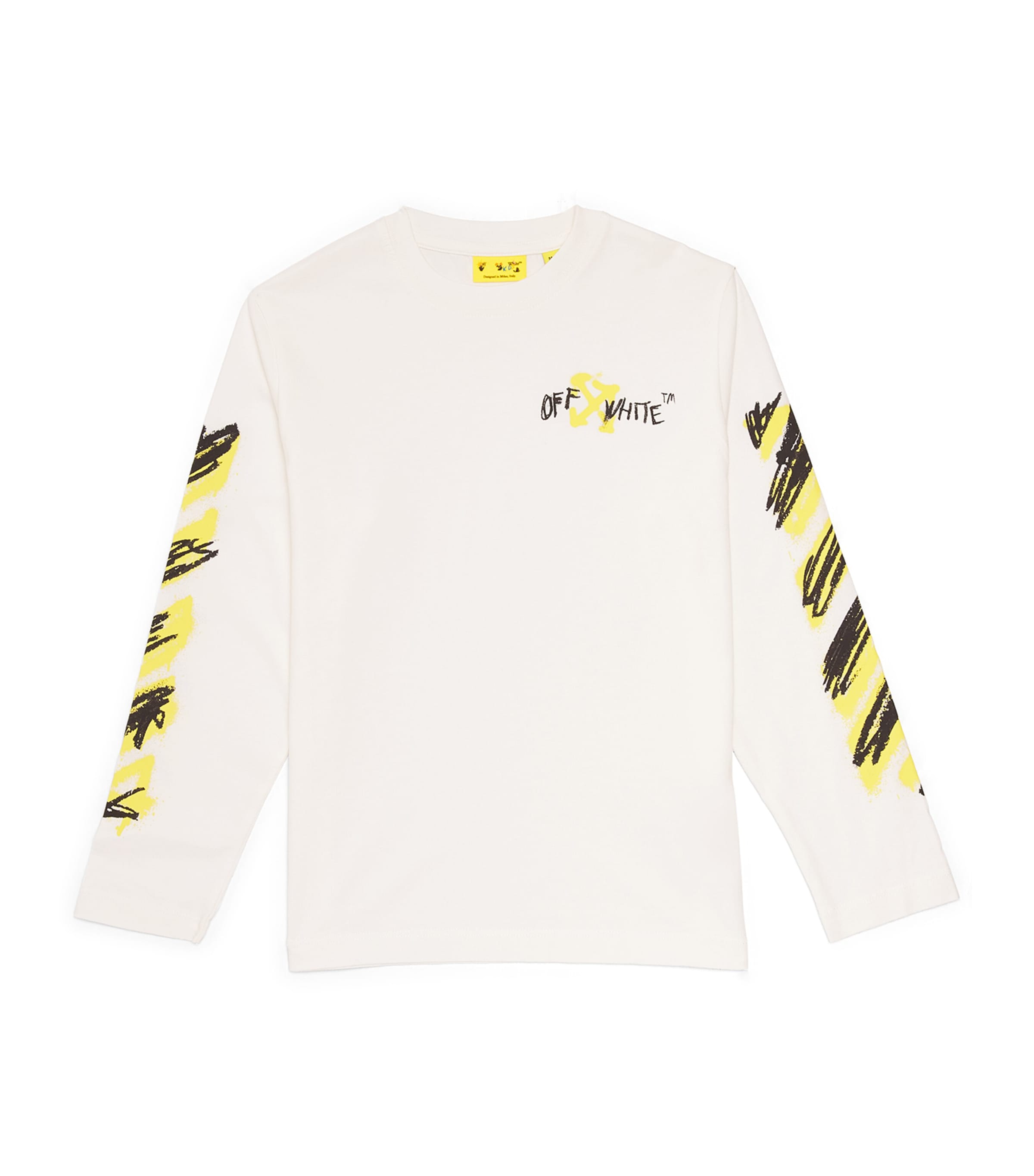 Long-Sleeve Diagonal T-Shirt (4-12+ Years)