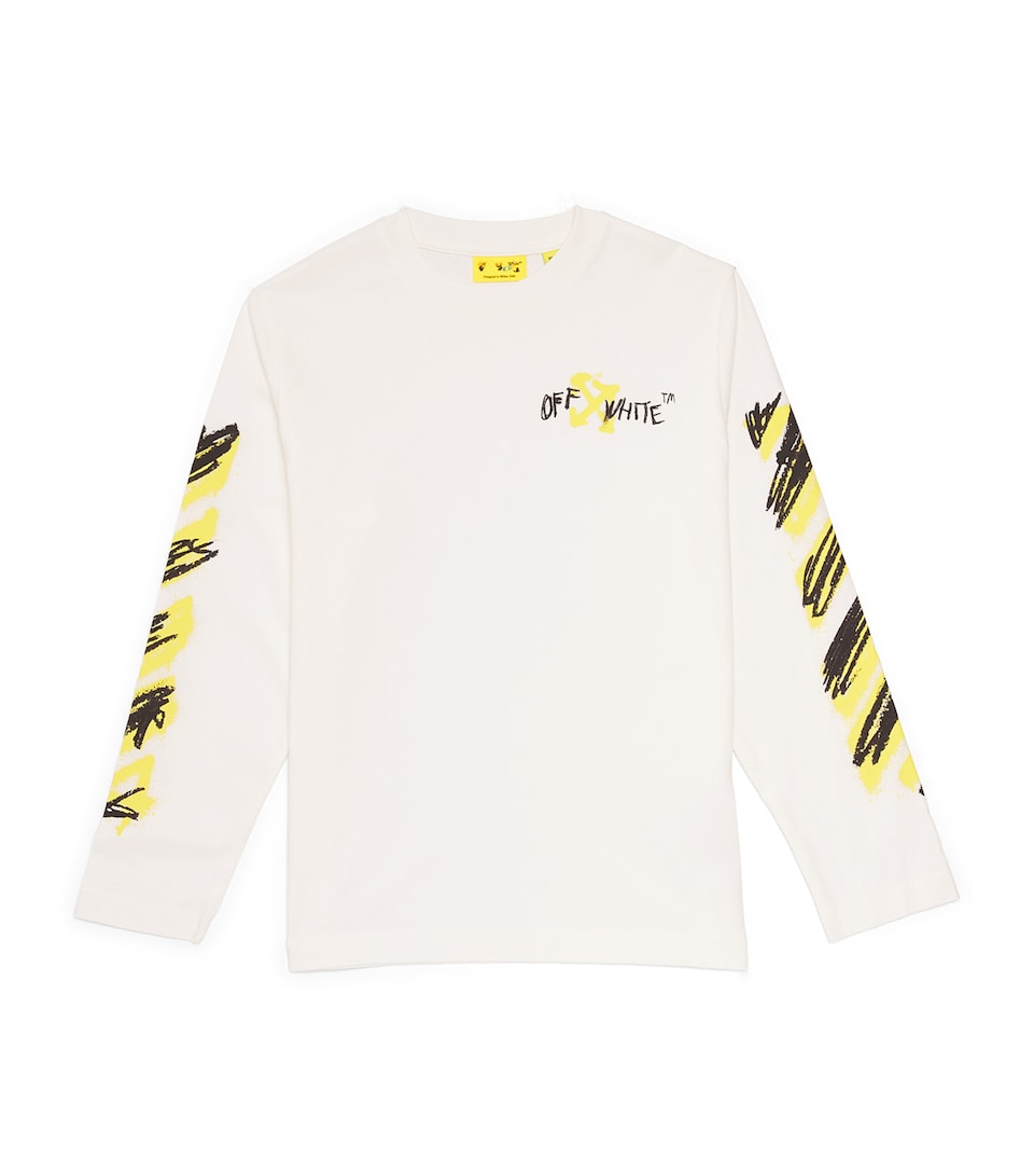 Long-Sleeve Diagonal T-Shirt (4-12+ Years)