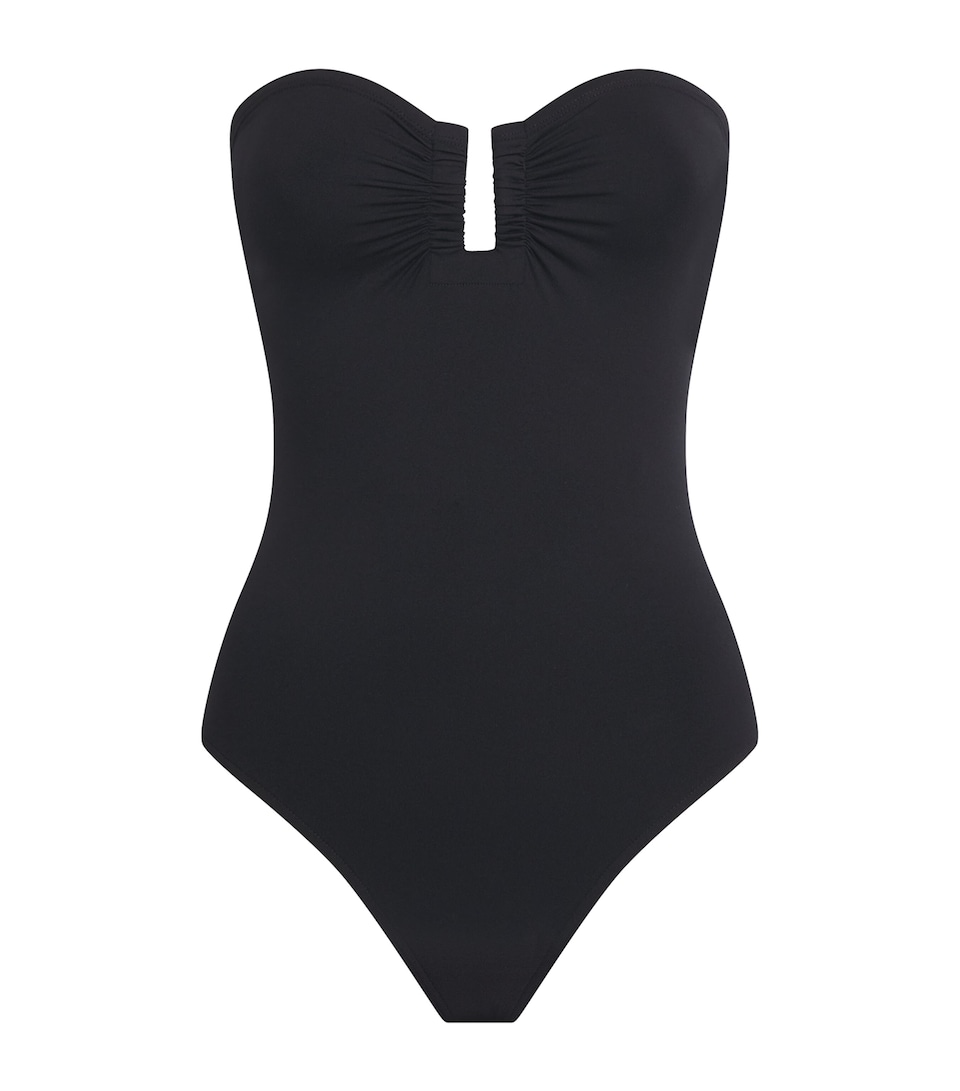 Eres Womens Strapless Cassiopée Swimsuit Noir Nn