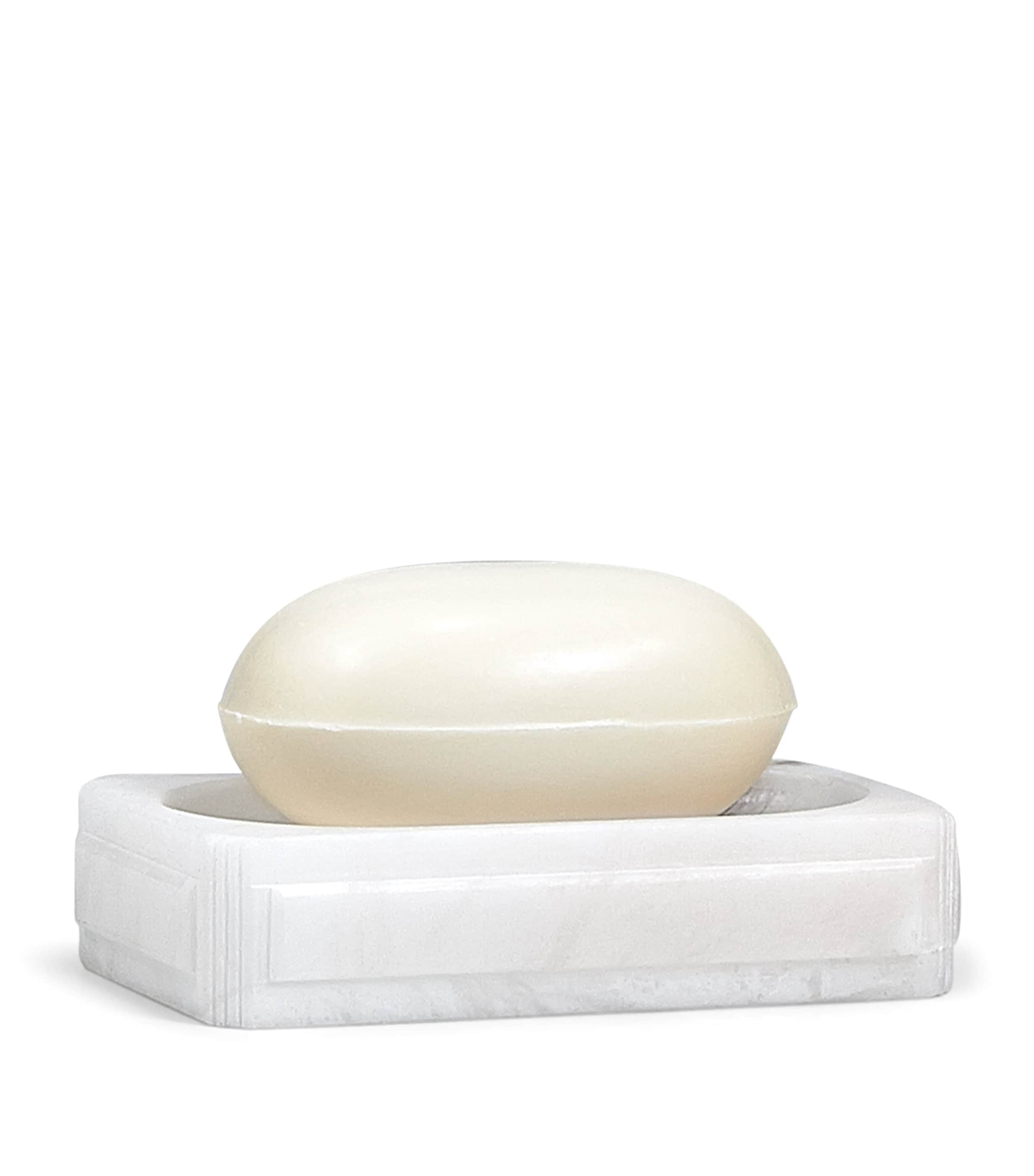Alabaster Claudia Soap Dish (14cm x 10cm)