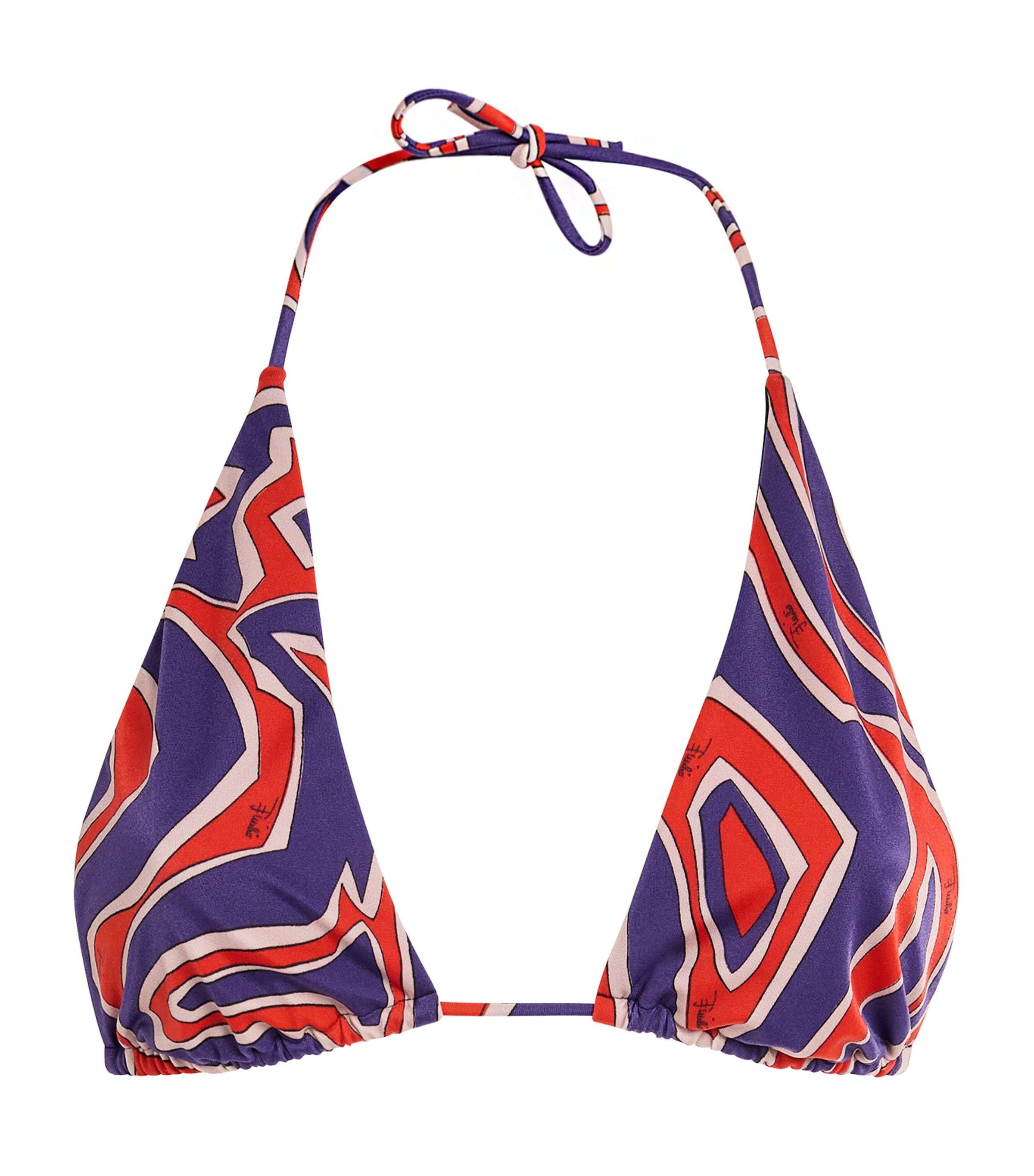 Labirinto Print Bikini Top