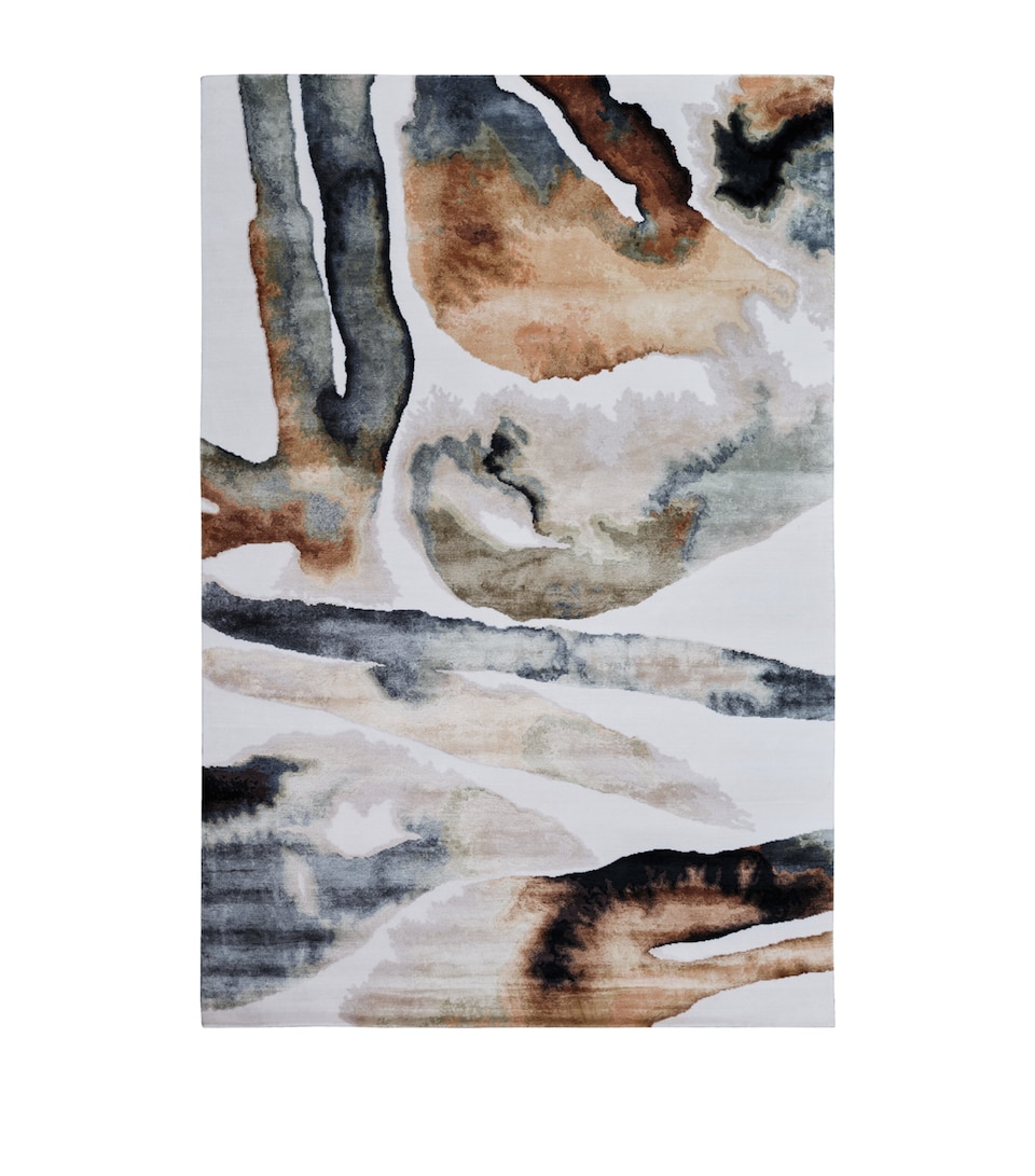 Wool-Silk Kali Umber Rug (3.05m x 2.44m)