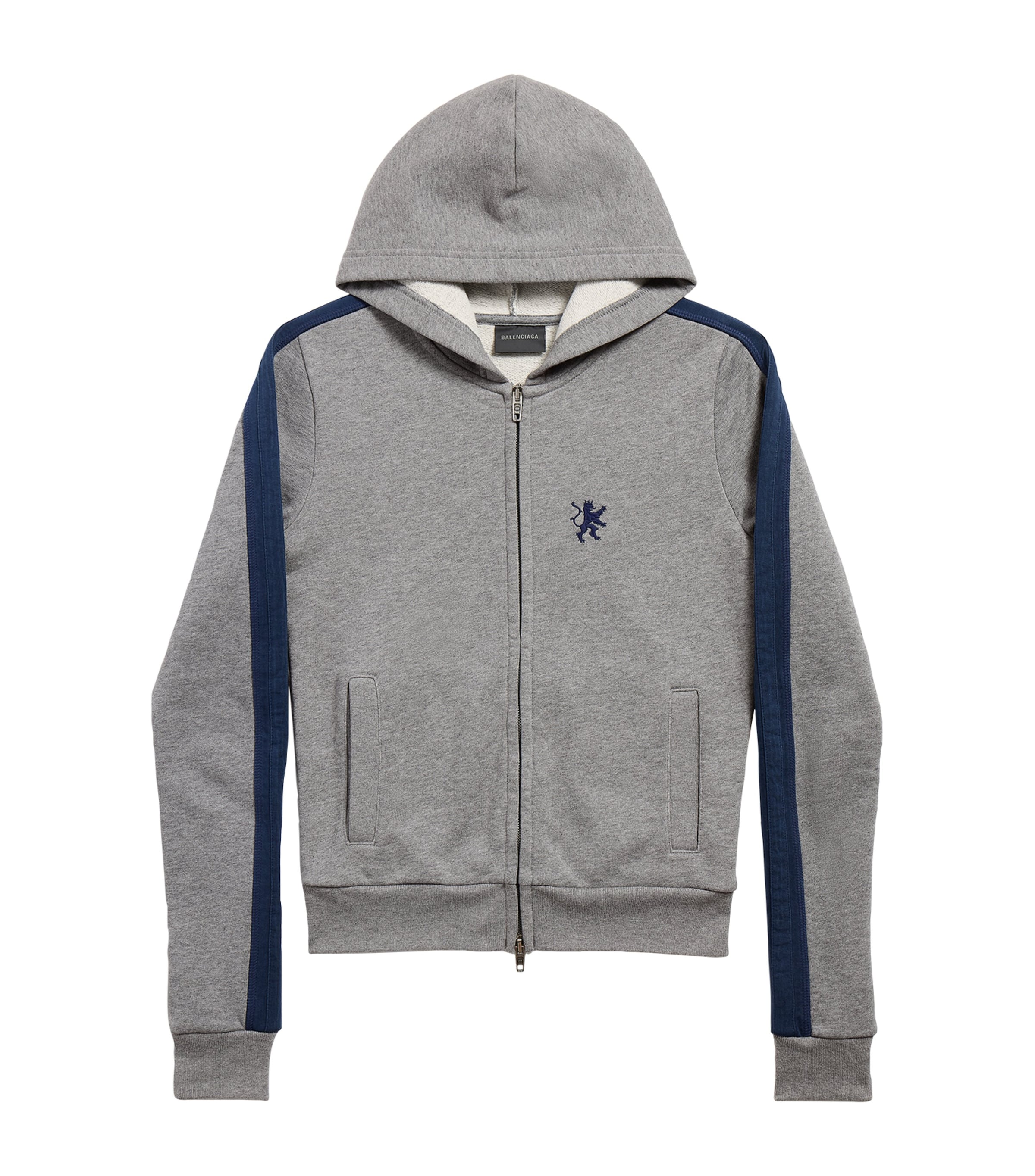 Cotton Lion Zip-Up Hoodie