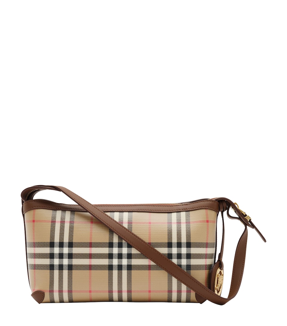 Burberry Mini Check Shoulder Bag Archive Beige