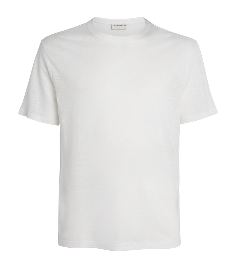 Linen Garment-Dyed T-Shirt