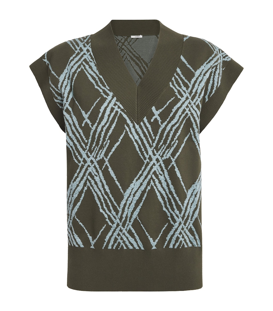 Cotton-Blend Rahma Vest