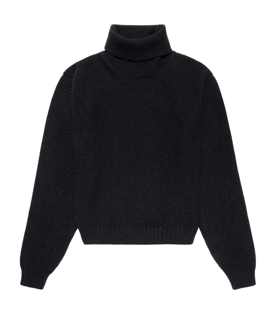 TOM FORD Womens Wool-Cashmere-Mohair Rollneck Sweater Naa