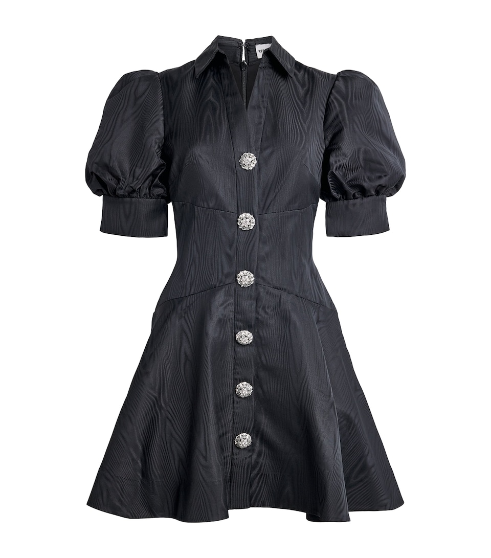 Moiré Narcissa Mini Dress