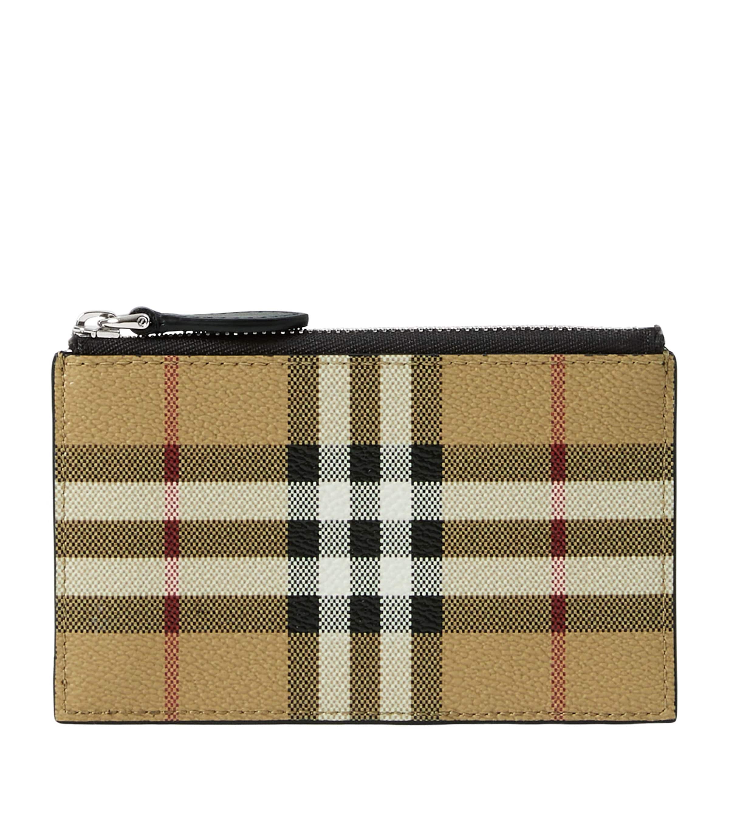 Check Zipped Card Holder