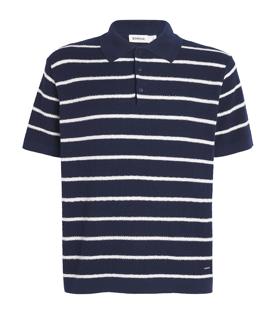 Cotton-Silk Calum Polo Shirt