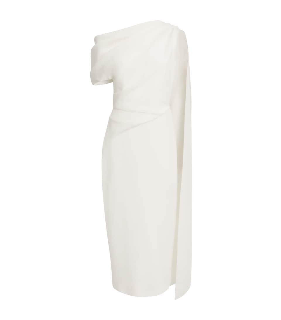 Maite Cape Midi Dress