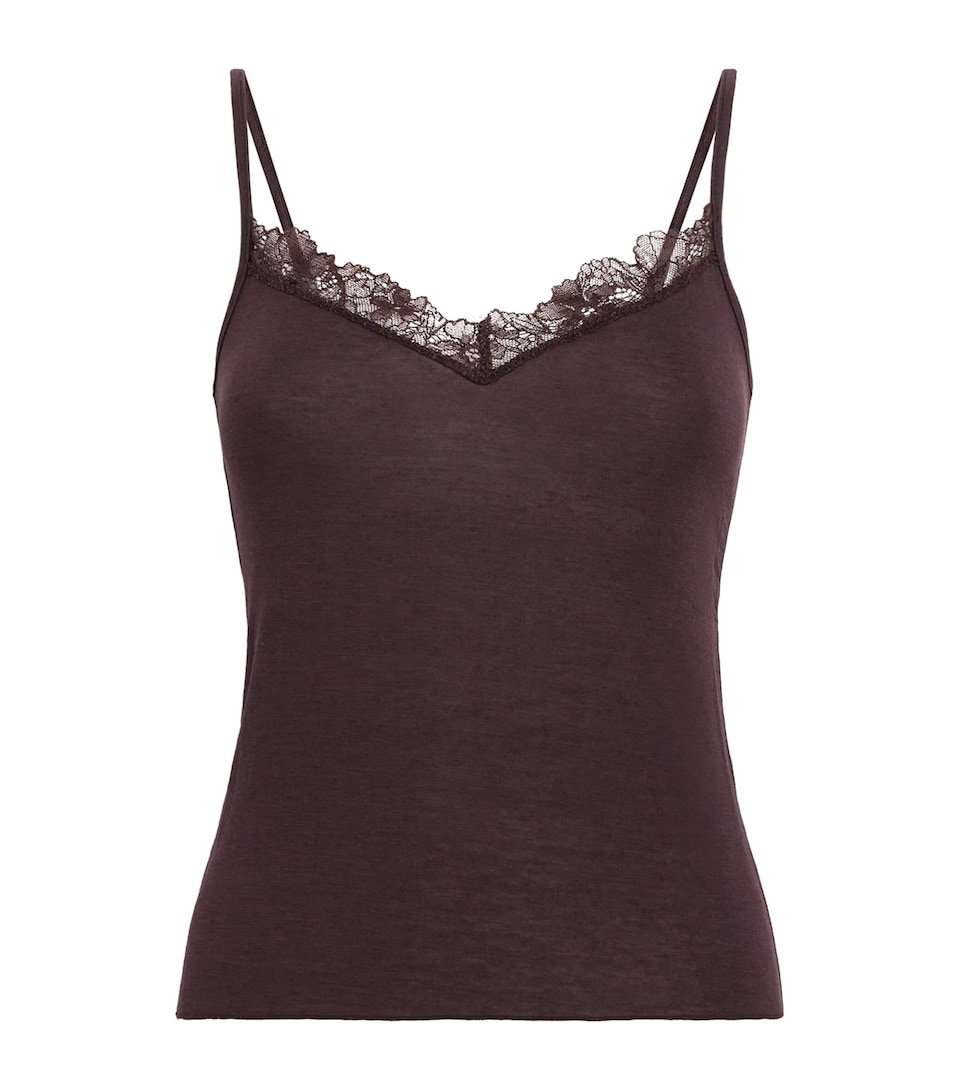 Sheer Modal Lace Camisole