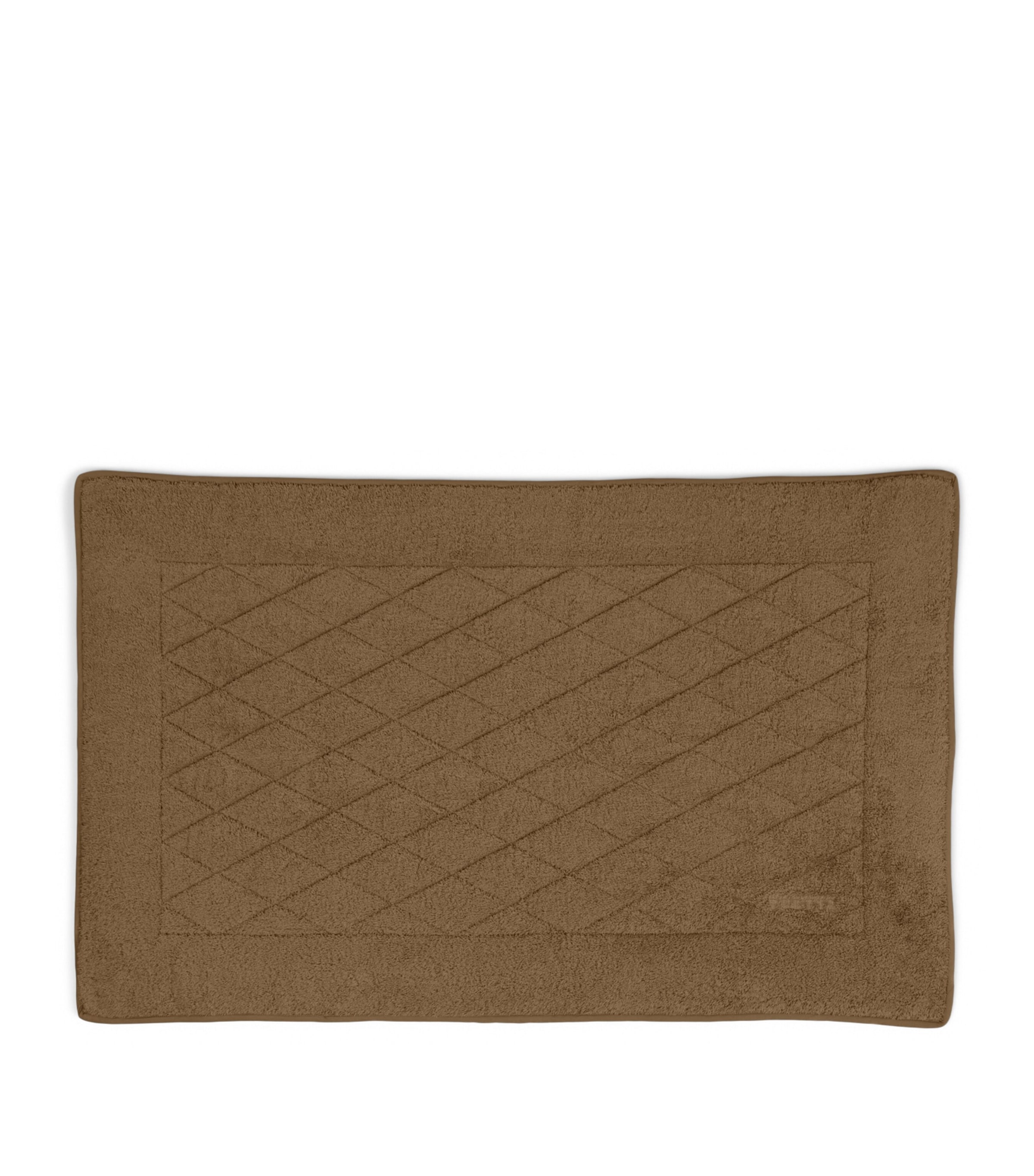 Frette Unito Bath Mat (54cm x 87cm) Tan