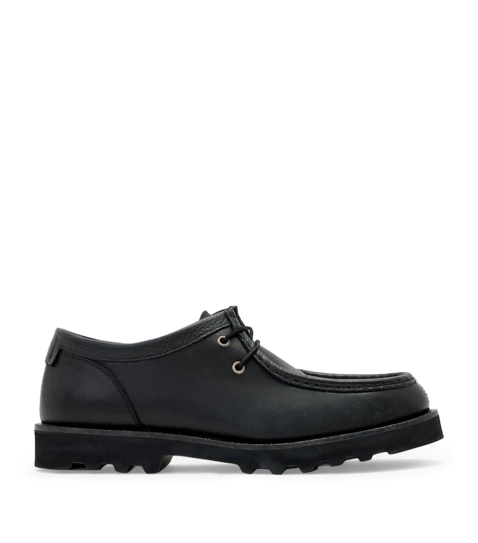 Calfskin Skiff Apron Shoes