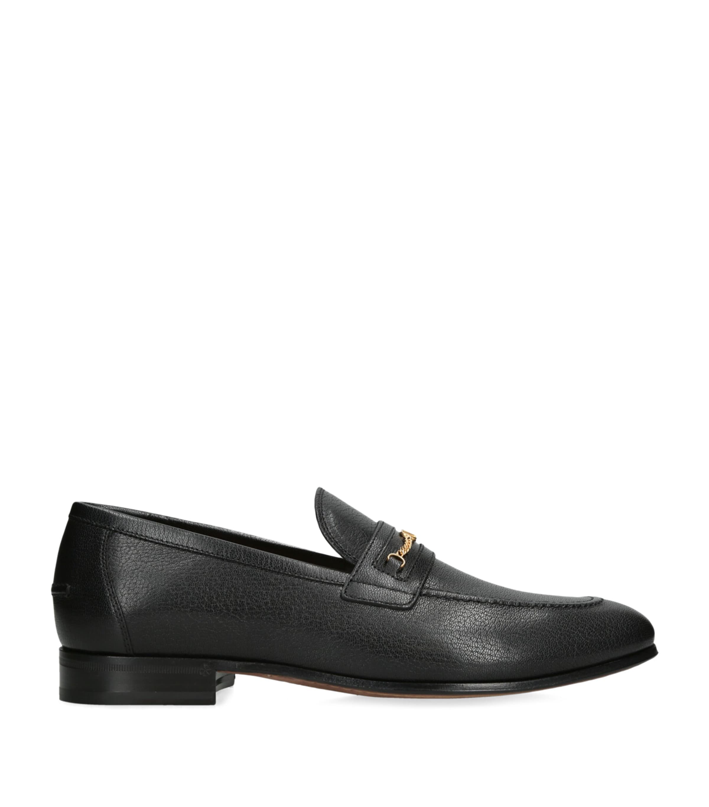 The Row Novus Leather Loafers | Harrods US