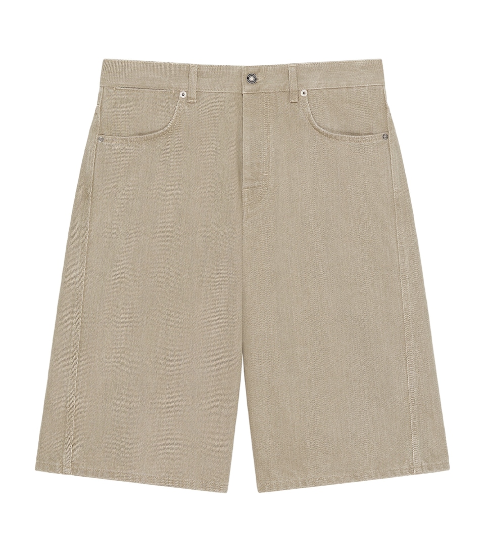 Givenchy Mens Denim Shorts