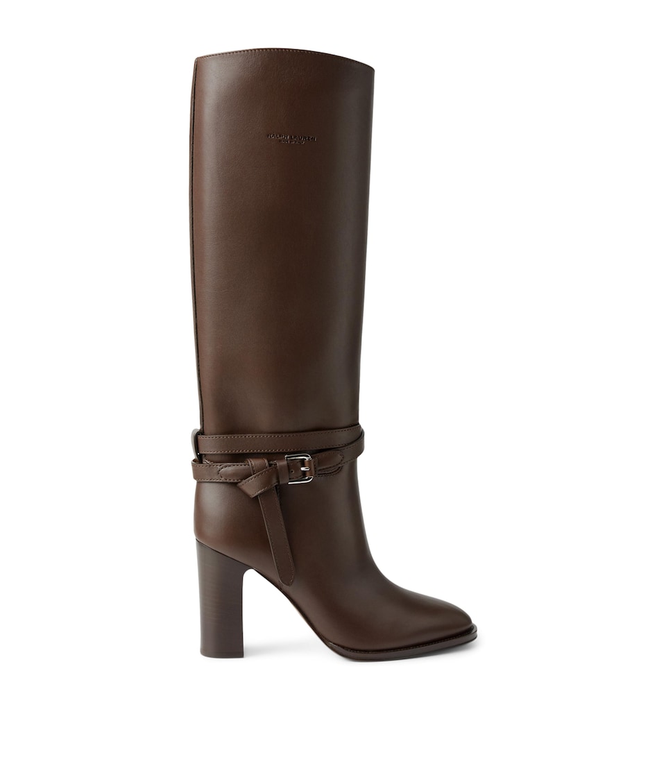Leather Donnely Knee-High Boots 90