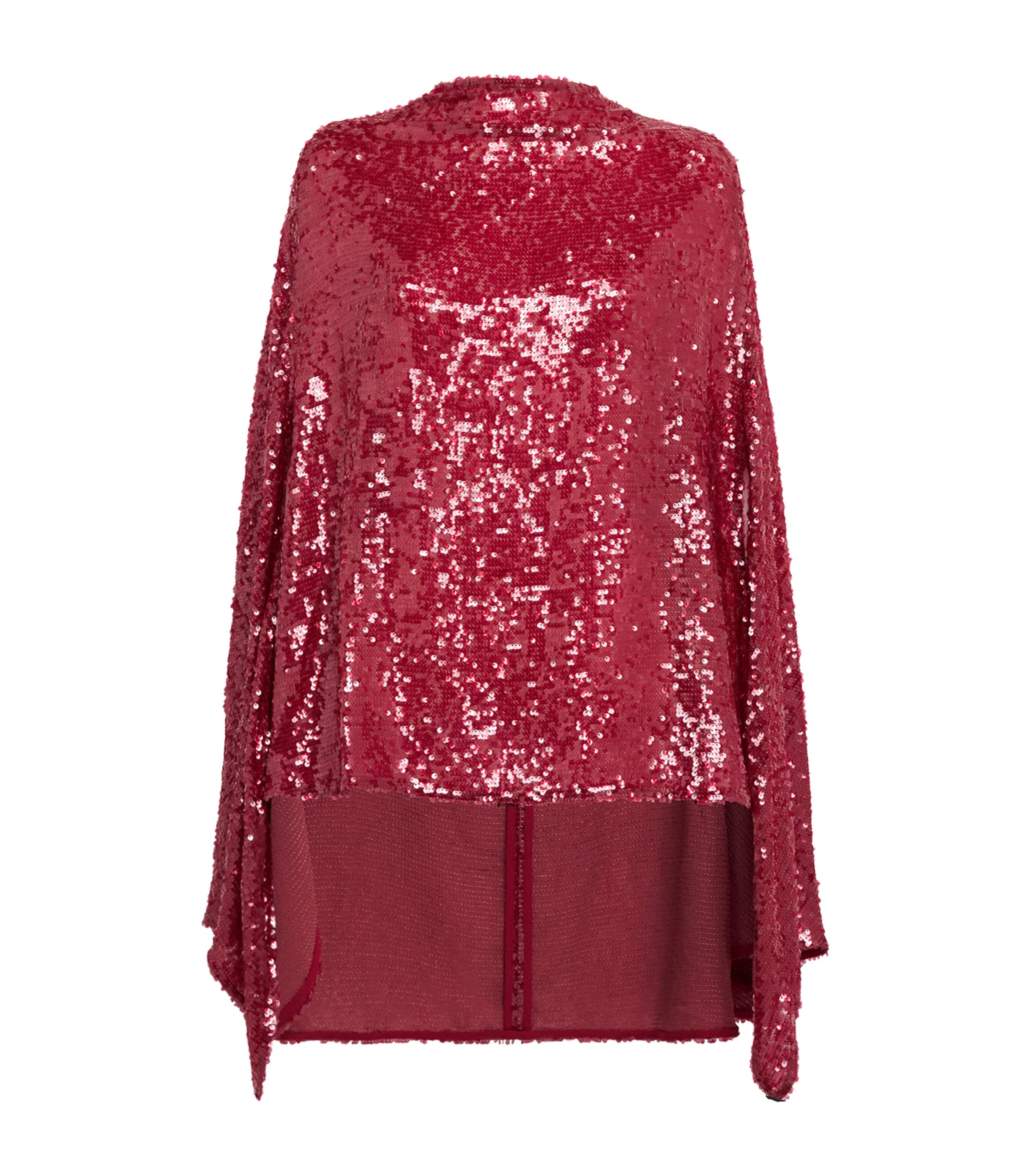 Oversized Sequin Cape T-Shirt