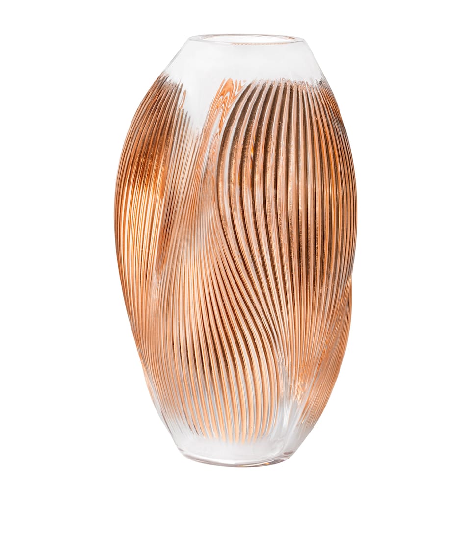 Medium Crystal Alizé Vase (38cm)