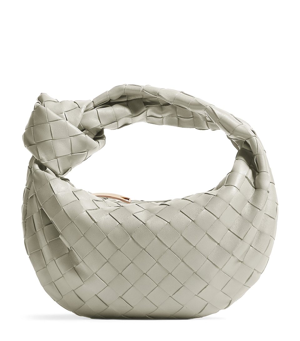Bottega Veneta Mini Leather Jodie Top-Handle Bag