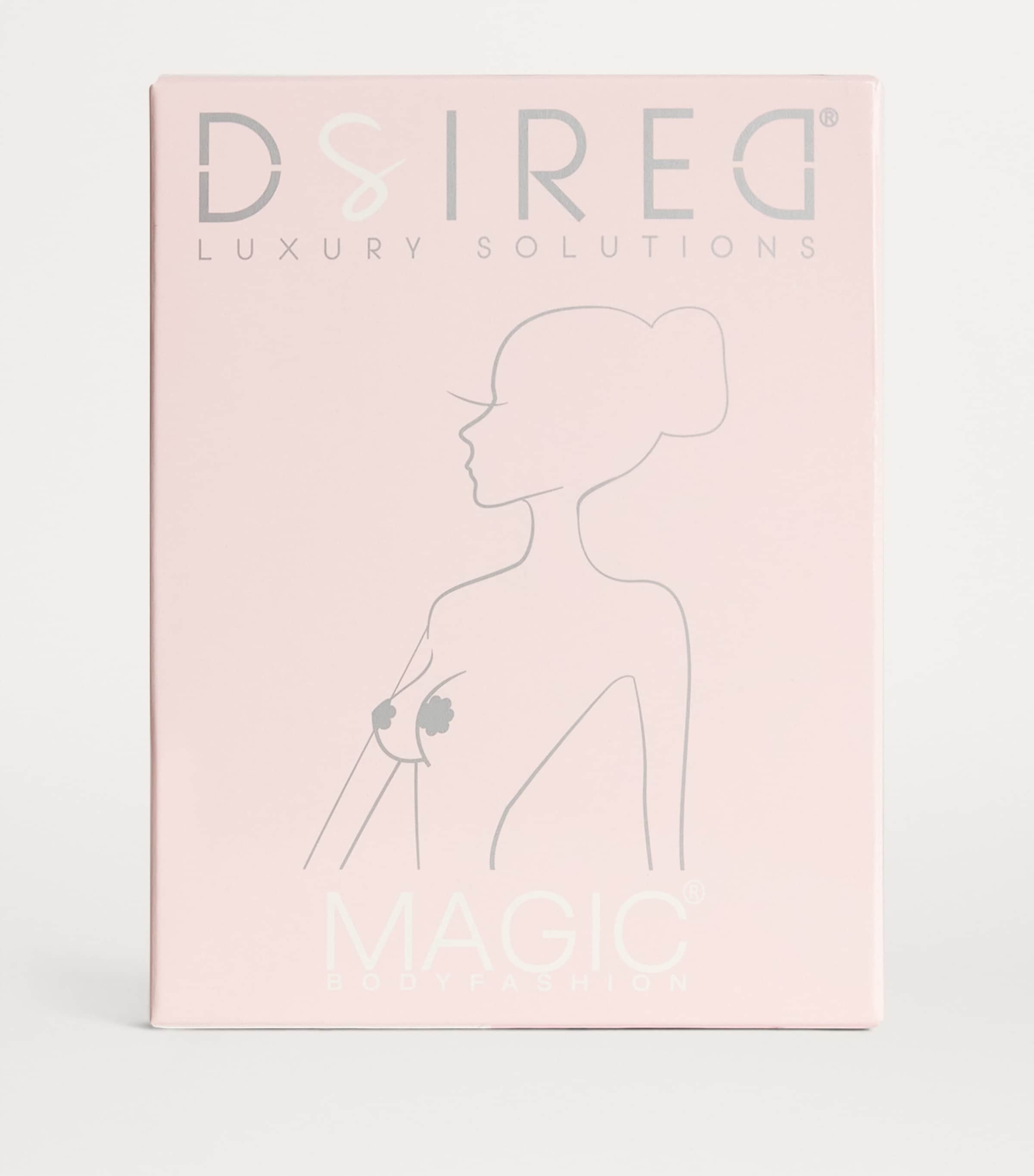 Dsired Womens Silicone Adhesive Covers Black