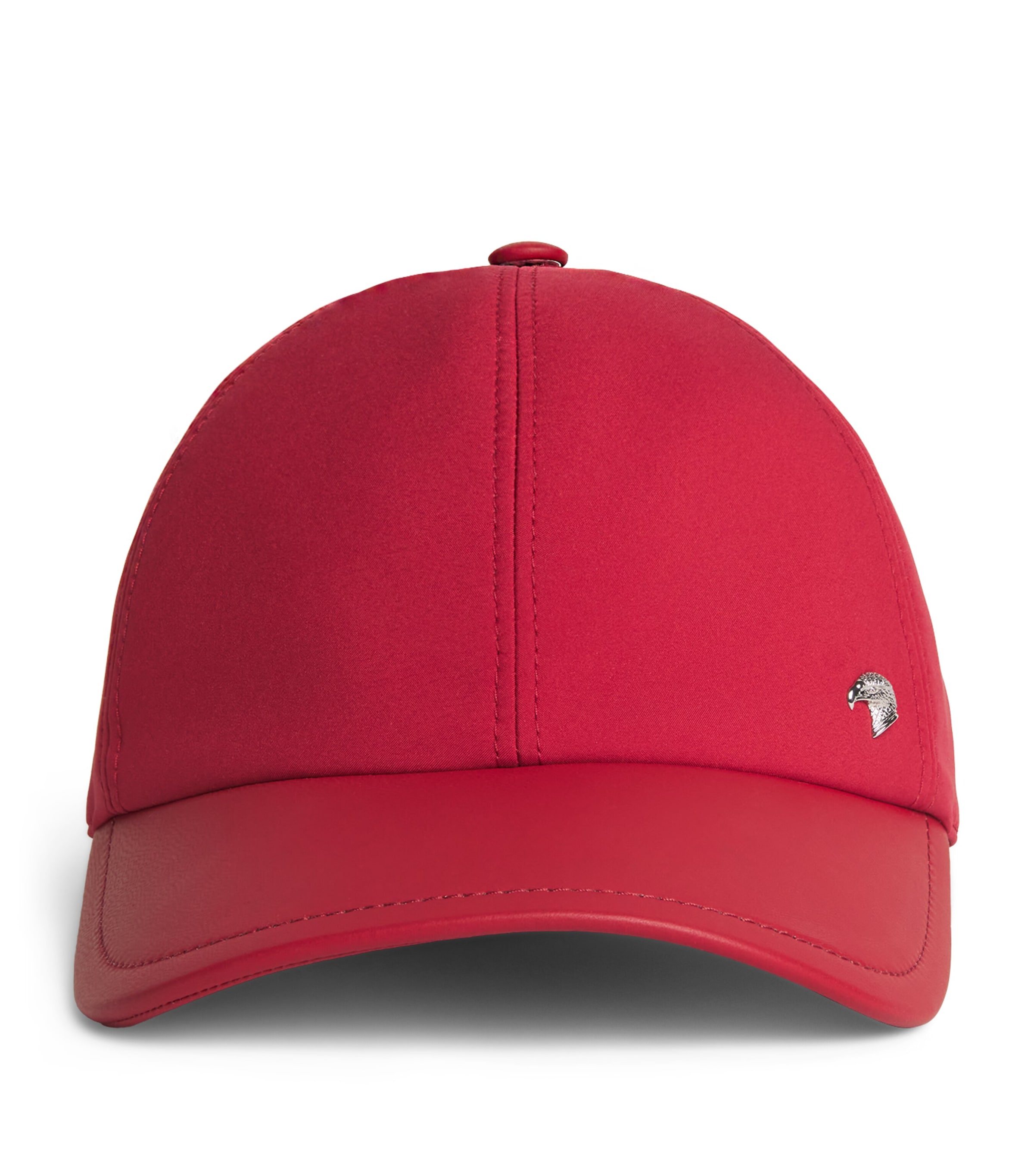 Stefano Ricci Kids Cotton Baseball Cap Red