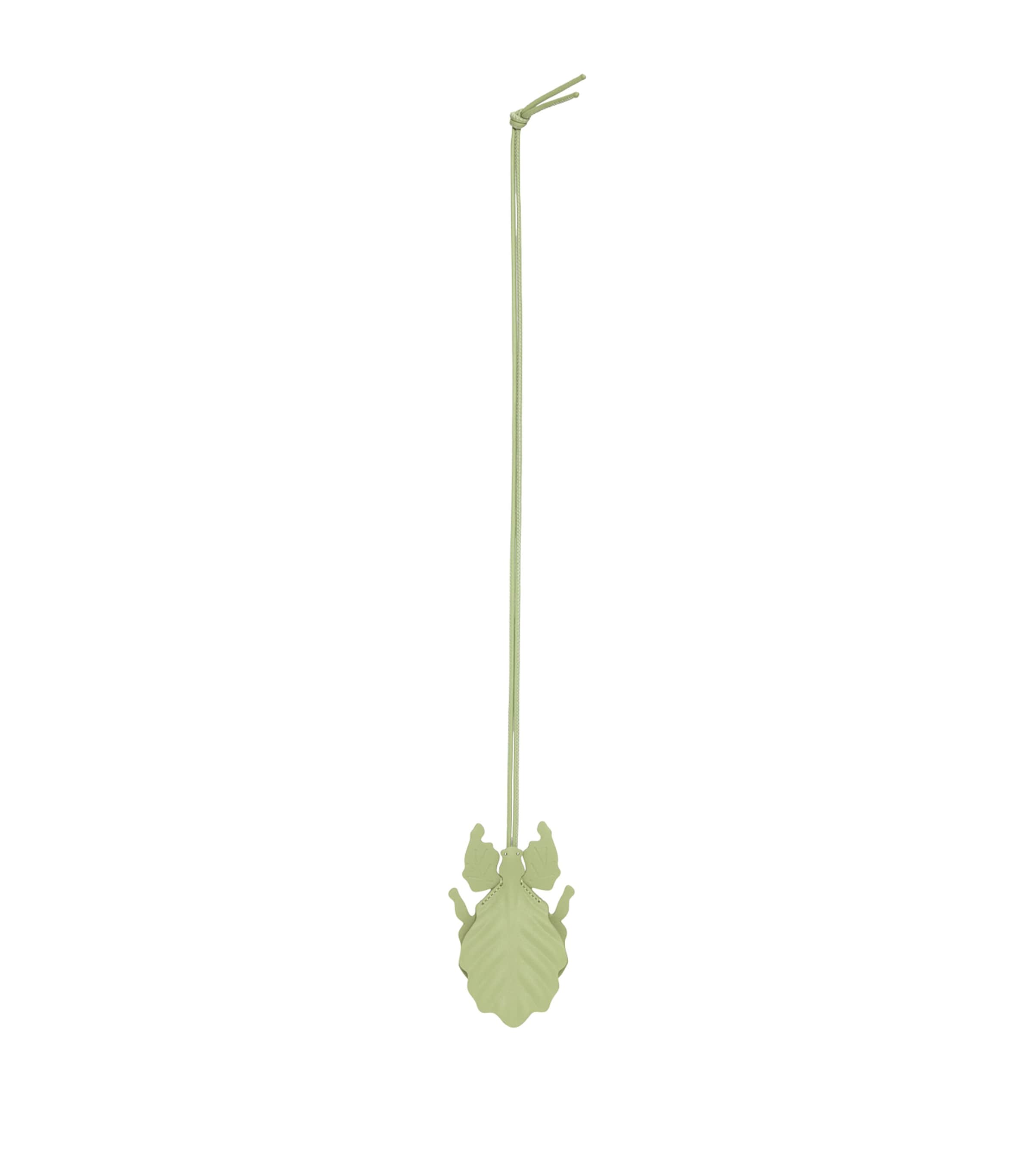 Leather Leaf Insect Charm
