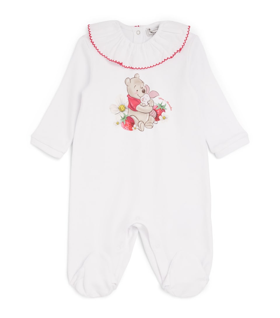Monnalisa x Disney Winnie-the-Pooh All-In-One (1-9 Months) Optical White